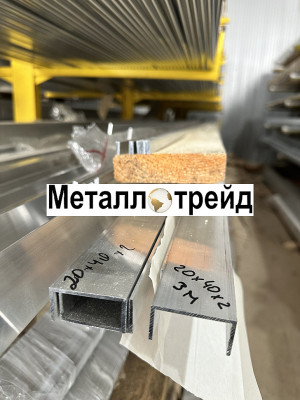 Профиль П-образный алюминиевый АД31Т1 10х10х1,5 мм 6000