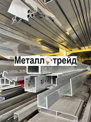 Профиль П-образный алюминиевый АД31Т1 10х15х1 мм 6000