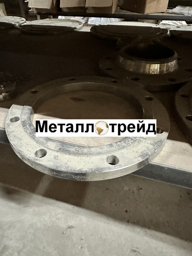 Фланец нержавеющий воротниковый 12Х18Н10Т 1x50x25